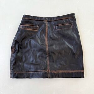 L'Academie Black Mini Skirt